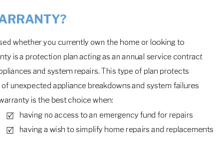 chase home warranty